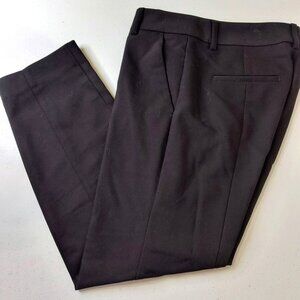 Express Columnist Ankle Low Rise Size 00 Short Black Stretch Pants